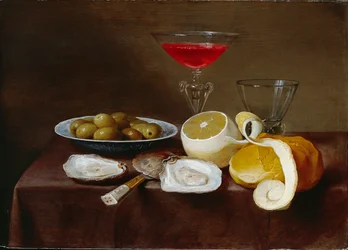 Naturaleza Muerta con Ostras, c. 1616-1666