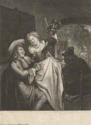 Escena de copas