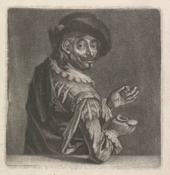 Hombre tomando rapé