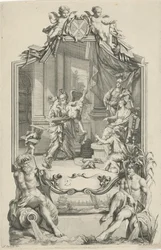 Alegoría de la industria de la seda en Amsterdam