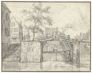 La Oude Haarlemmersluis (Esclusa Vieja de Haarlem) en el Martelaarsgracht, Ámsterdam
