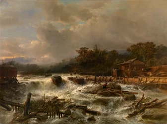 Neerlandés: Cascada en Noruega Cascada en Noruega