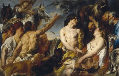 Meleagro y Atalanta