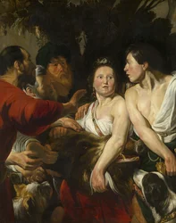 Meleagro y Atalanta, 1617-1618