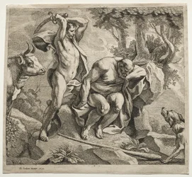 Mercurio matando a Argos, 1652
