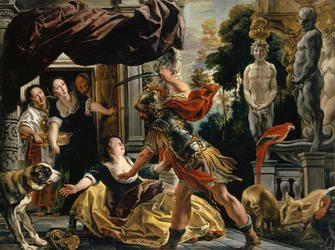 Ulises y Circe, hacia 1630-1634