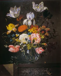 Naturaleza muerta con flores