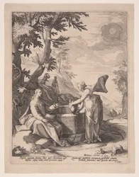 Cristo y la mujer de Samaria