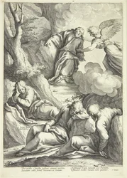 Jesús en el huerto de Getsemaní