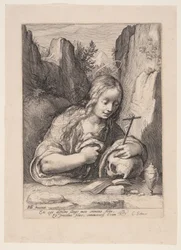 Santa María Magdalena arrepentida