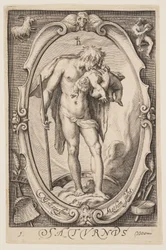 Saturnus (Saturno), de Los siete planetas