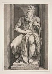 Estatua de Moisés de la tumba de Julio II