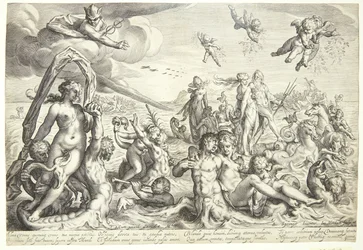 El triunfo de Neptuno y Tetis
