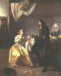 El interior de un burdel