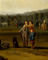 Cosecha en Carditello, detalle