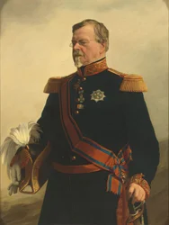 Bernhard (1792-1862), duque de Sajonia-Weimar. General en el servicio holandés