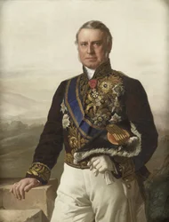 Charles Ferdinand Pahud (1803-73). Gobernador general (1855-61)