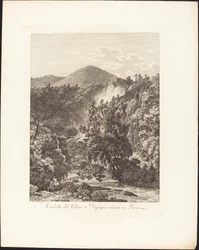 Caída del Velino en Papigno, cerca de Terni
