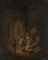 Cristo bendice a los niños
