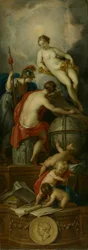 Alegoría sobre la redacción de la Historia