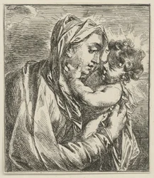 María con el Niño