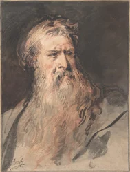Estudio para la figura de Moisés