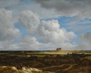 Alemán: Blick auf Haarlem Vista de Haarlem (Haerlempje)