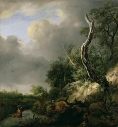 Las dunas cerca de Haarlem