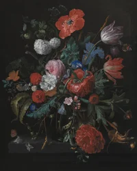 Un ramo de flores, de Jacob Van Walscapelle