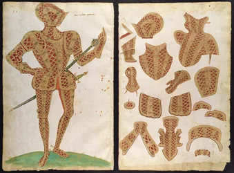 Armadura para Sir Christopher Hatton, 1589