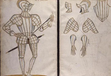 Armadura para Sir Christopher Hatton, 1589