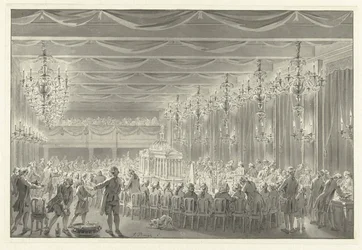 Comida de la Alianza en Amsterdam, 1786