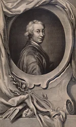 John Dryden, poeta y dramaturgo inglés, c1743 1894