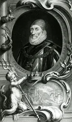 Retrato de Charles Howard, Conde de Nottingham, ilustración de 