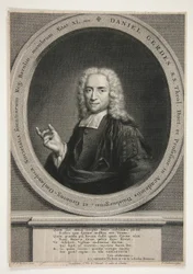 Retrato de Daniel Gerdes, según J.M. Quinkhart