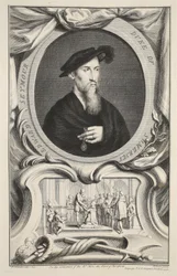 Retrato de Edward Seymour, Duque de Somerset, ilustración de 