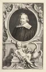 Retrato de John Pym, ilustración de 