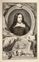 Retrato de John Thurlow, ilustración de 