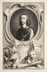 Retrato del Teniente General Fleetwood, ilustración de 