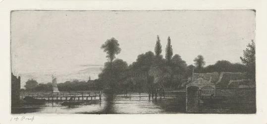 vista de un rio