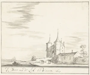 La puerta del Lek en Vianen en 1607