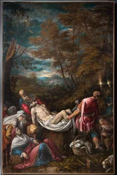 El entierro del cuerpo de Cristo