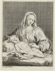 María con niño