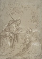Cristo apareciendo a Santa María Magdalena Noli Me Tangere