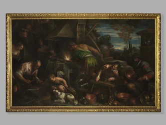La fragua de Vulcano, c.1580-84