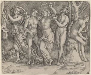 Baco y sus asistentes