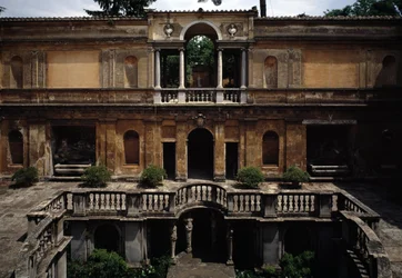 Vista de villa Giulia