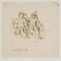 Mercurio y Minerva