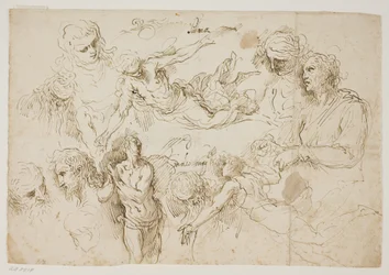 Hoja de estudios de figuras