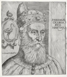 Retrato de Pasquale Cicogna, Dogo de Venecia